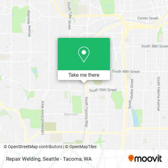 Mapa de Repair Welding