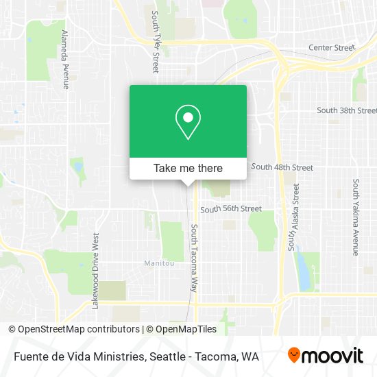 Mapa de Fuente de Vida Ministries