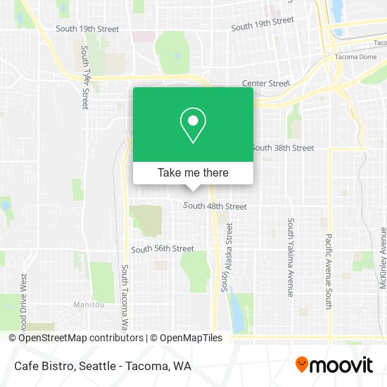 Cafe Bistro map