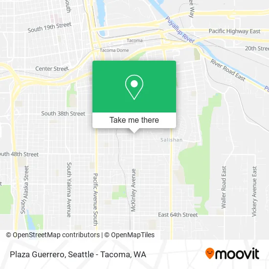 Plaza Guerrero map