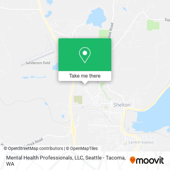 Mapa de Mental Health Professionals, LLC