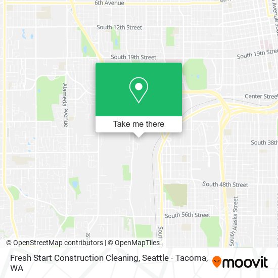 Mapa de Fresh Start Construction Cleaning