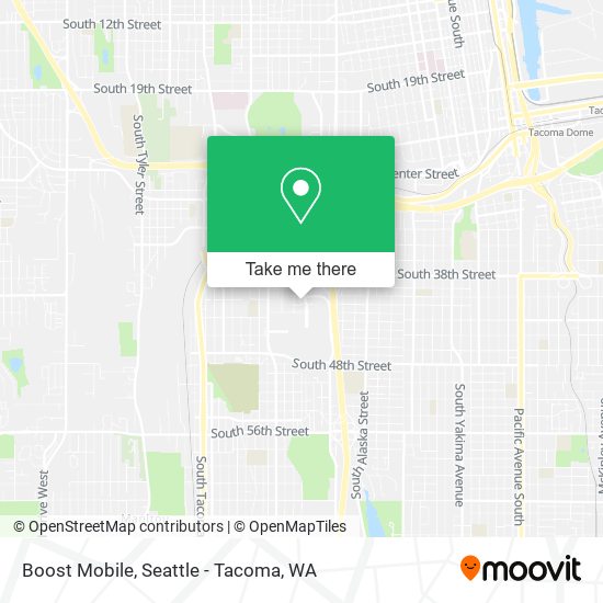 Boost Mobile map