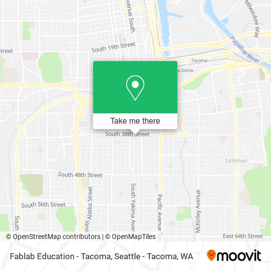 Mapa de Fablab Education - Tacoma