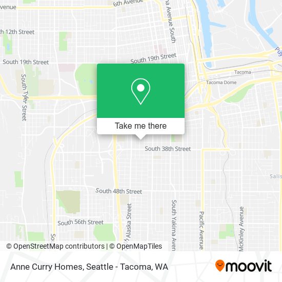Anne Curry Homes map