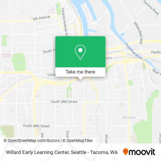 Willard Early Learning Center map