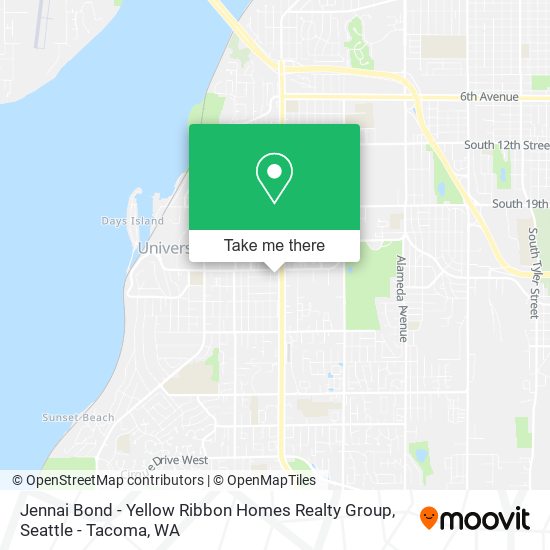 Mapa de Jennai Bond - Yellow Ribbon Homes Realty Group