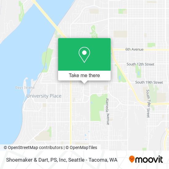 Shoemaker & Dart, PS, Inc map