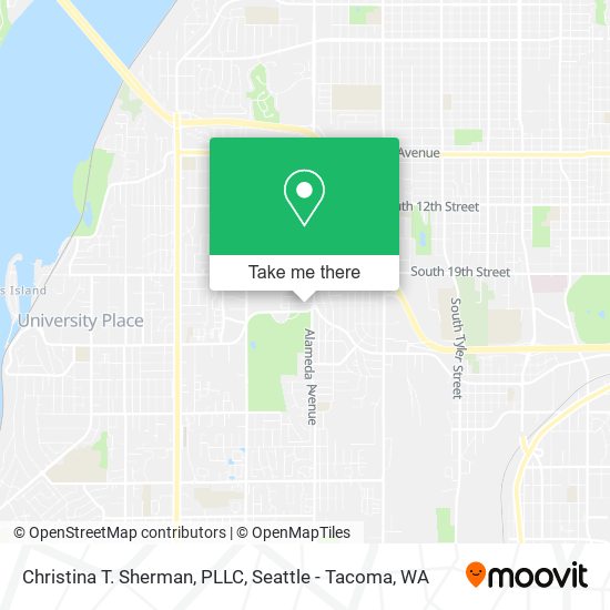 Mapa de Christina T. Sherman, PLLC