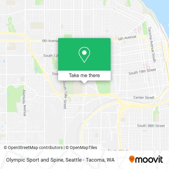 Olympic Sport and Spine map