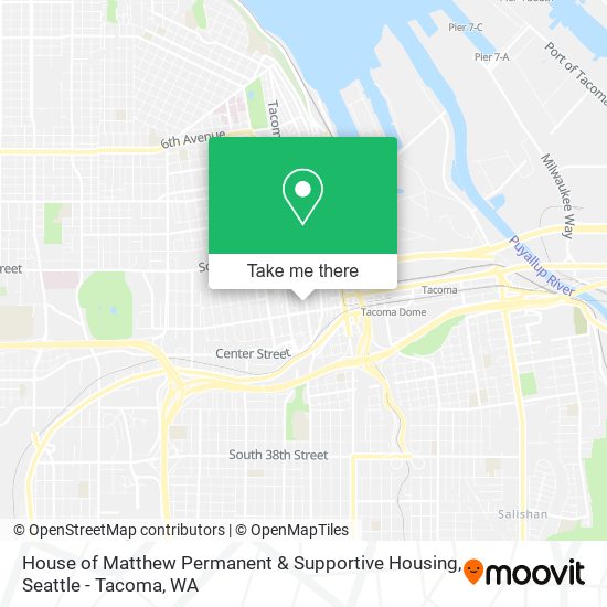 Mapa de House of Matthew Permanent & Supportive Housing