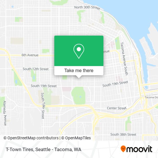 T-Town Tires map