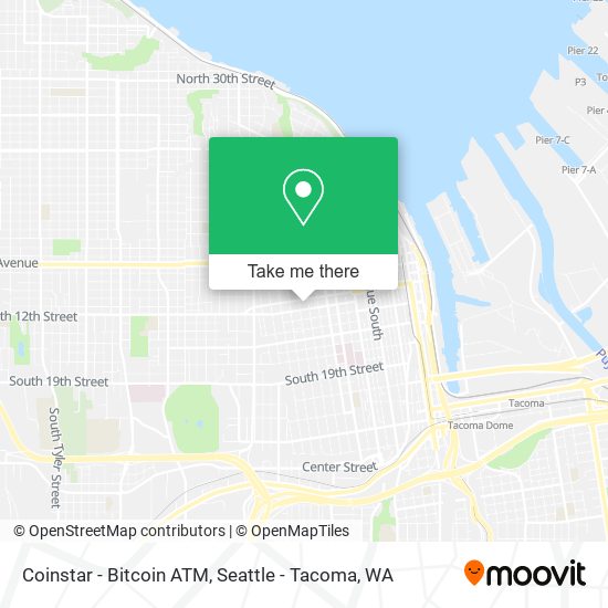 Coinstar - Bitcoin ATM map