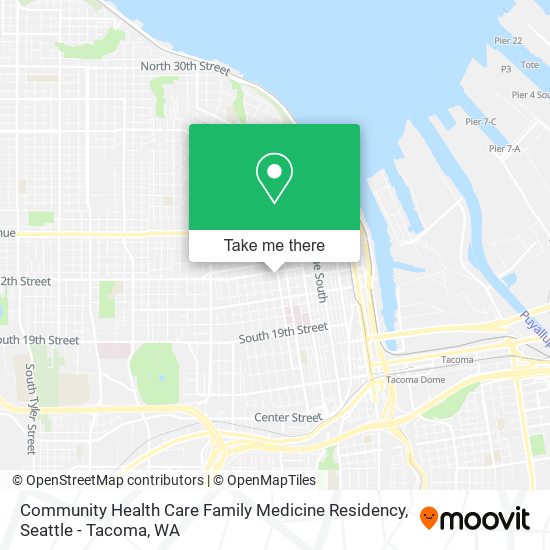 Community Health Care Family Medicine Residency map