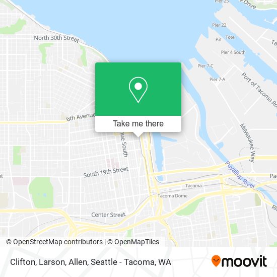 Mapa de Clifton, Larson, Allen