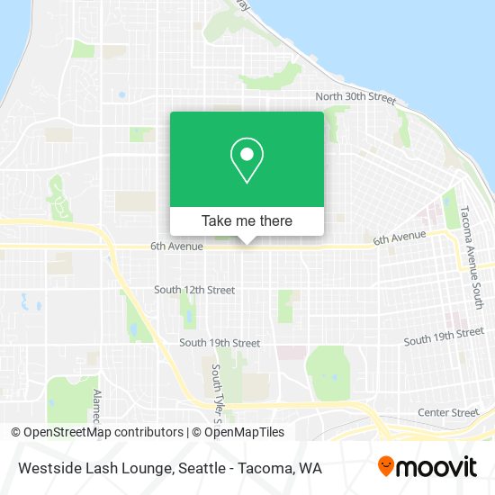 Westside Lash Lounge map