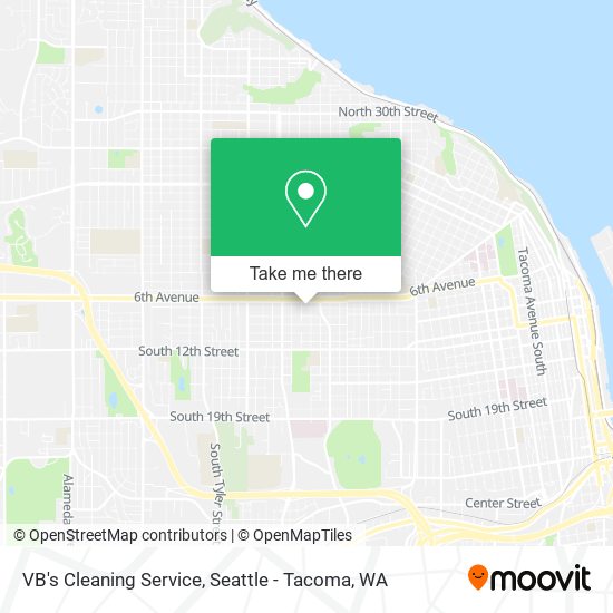 VB's Cleaning Service map