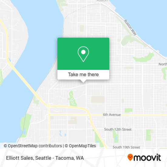 Elliott Sales map