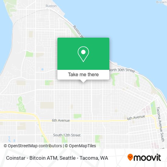 Coinstar - Bitcoin ATM map