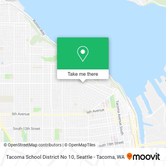 Tacoma School District No 10 map