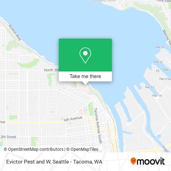 Evictor Pest and W map