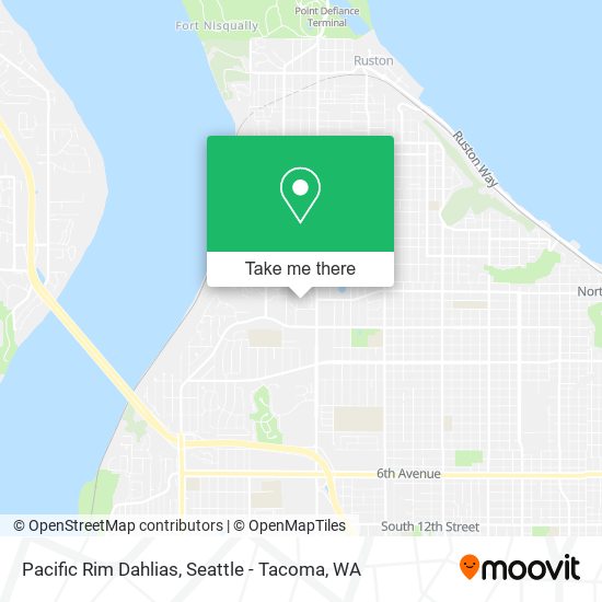 Pacific Rim Dahlias map