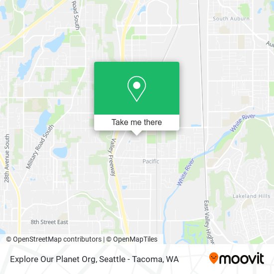 Explore Our Planet Org map