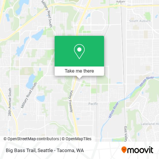 Big Bass Trail map