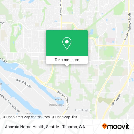 Mapa de Annexia Home Health