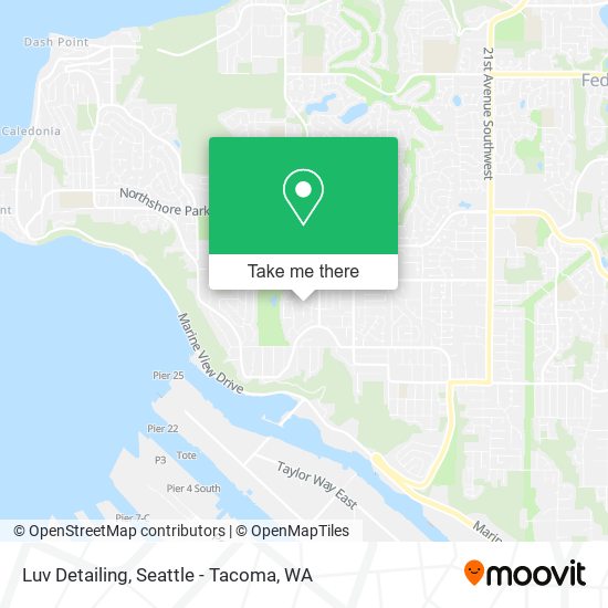 Luv Detailing map