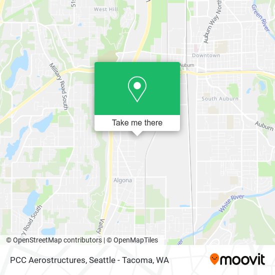 Mapa de PCC Aerostructures