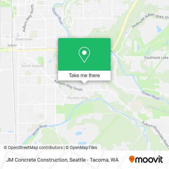 Mapa de JM Concrete Construction