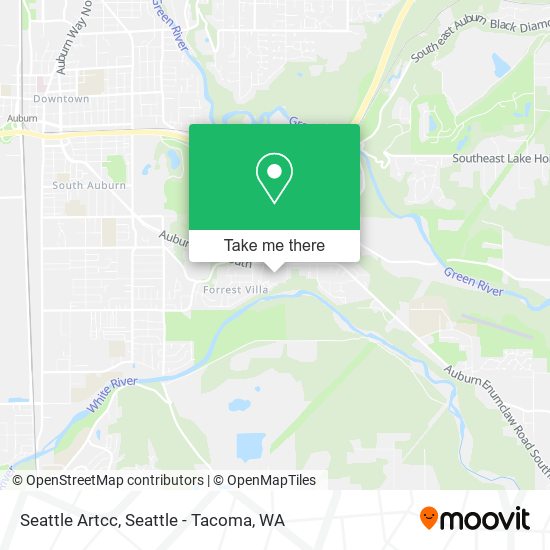 Mapa de Seattle Artcc