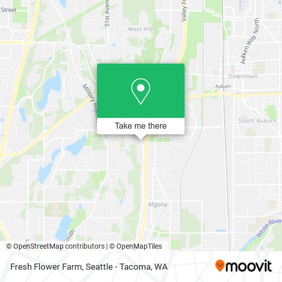 Fresh Flower Farm map