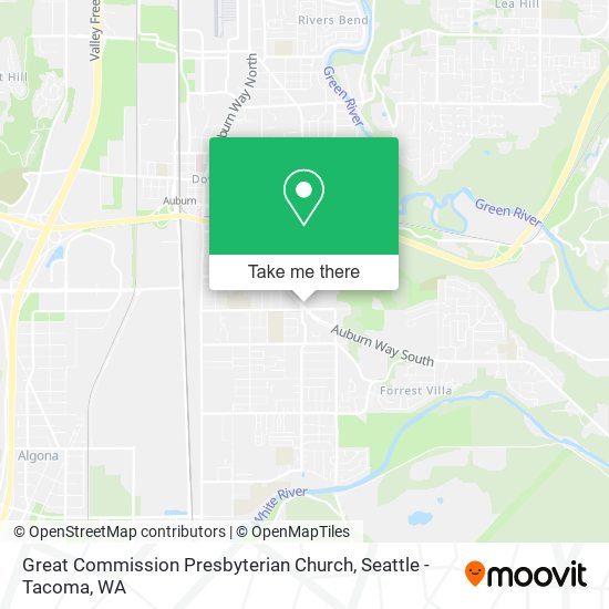 Great Commission Presbyterian Church map