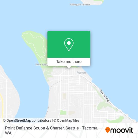 Mapa de Point Defiance Scuba & Charter