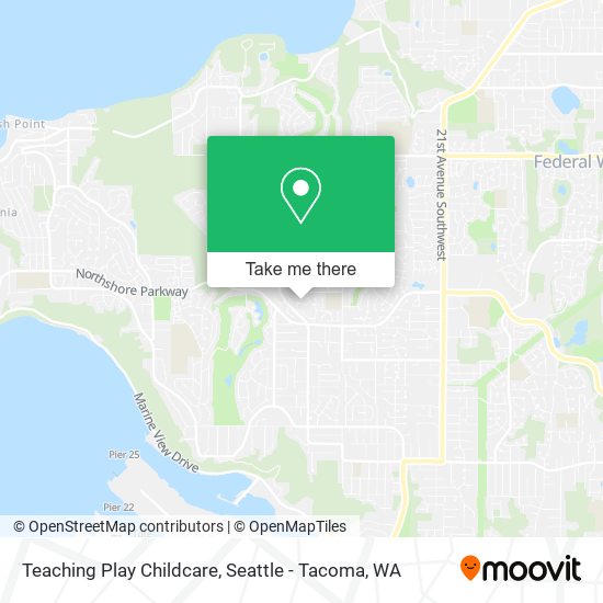 Teaching Play Childcare map