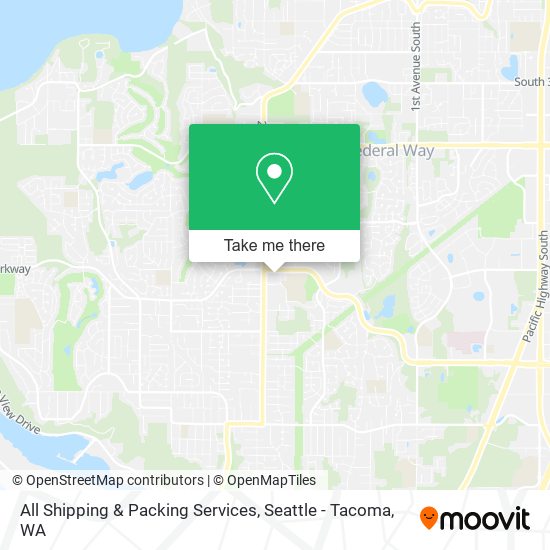 Mapa de All Shipping & Packing Services