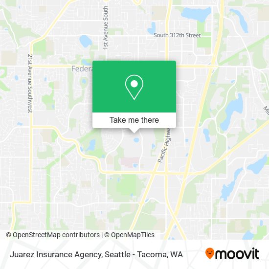 Juarez Insurance Agency map