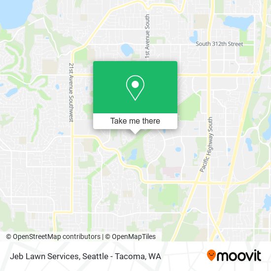 Jeb Lawn Services map
