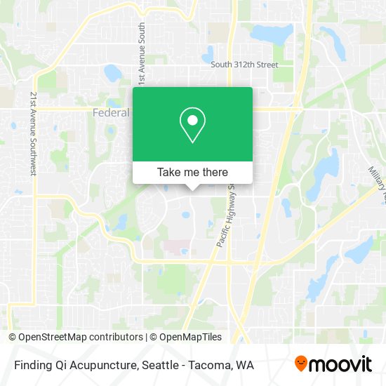 Mapa de Finding Qi Acupuncture