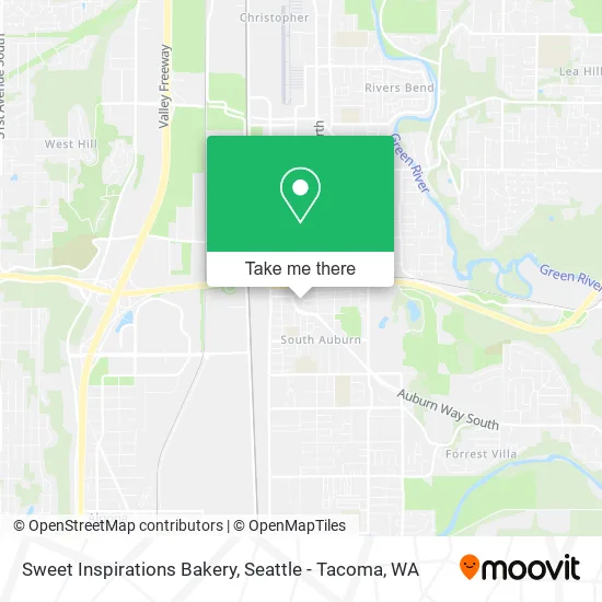 Sweet Inspirations Bakery map