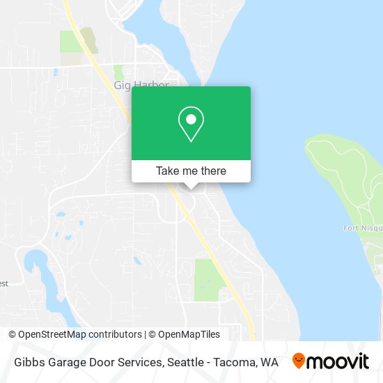 Mapa de Gibbs Garage Door Services