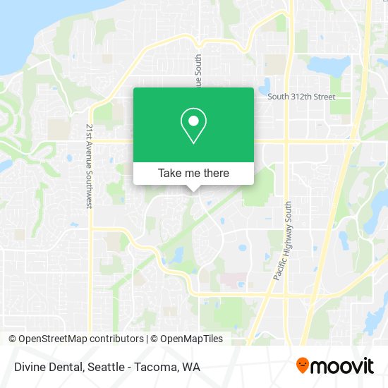 Mapa de Divine Dental
