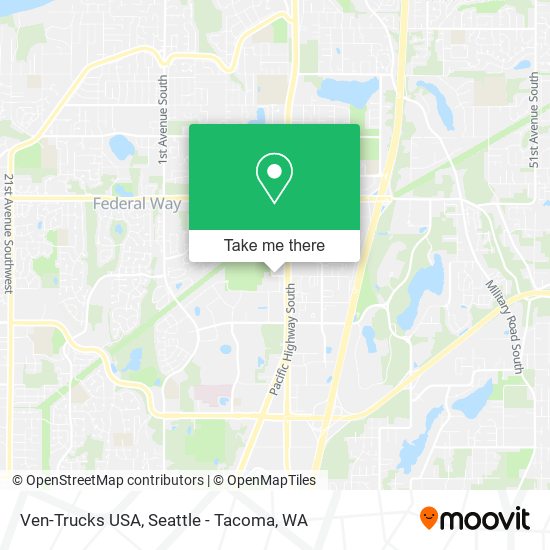 Mapa de Ven-Trucks USA
