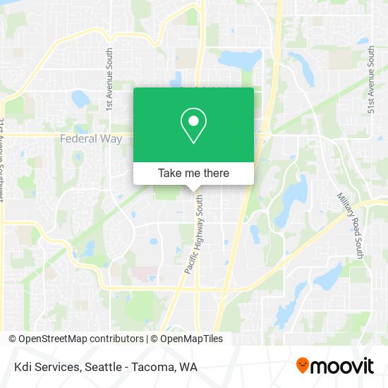 Kdi Services map