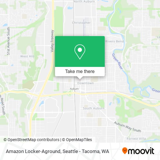 Amazon Locker-Aground map