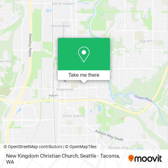 New Kingdom Christian Church map