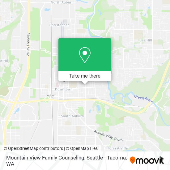 Mountain View Family Counseling map