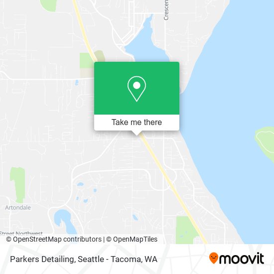 Parkers Detailing map